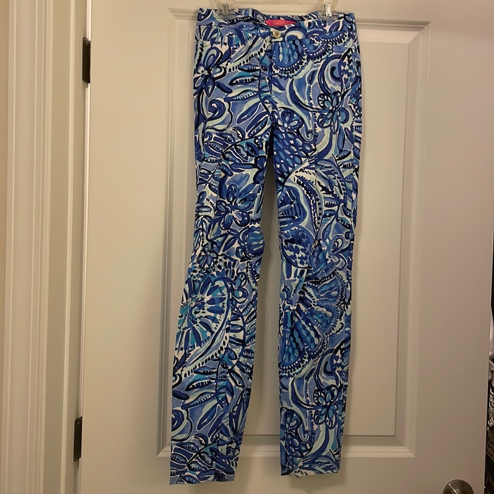 Lilly Pulitzer, Blue Pant, 00